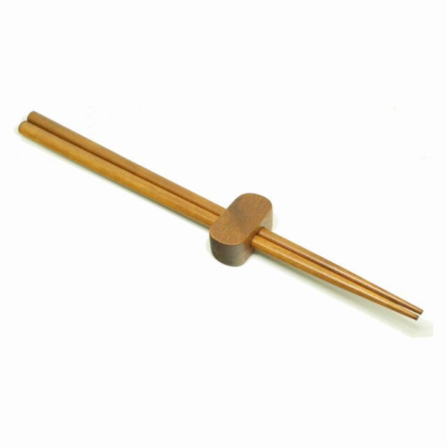 Chopstick with Holder Set (Light Wood)