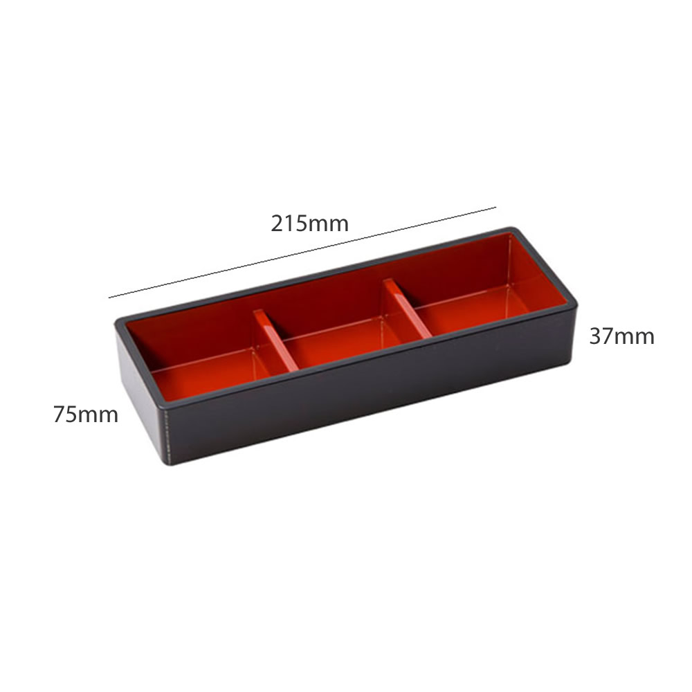 Mitsu Shikiri Delicacy Tray Dimensions