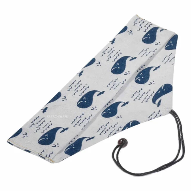 Great Whale Chopstick & Cutlery Bag