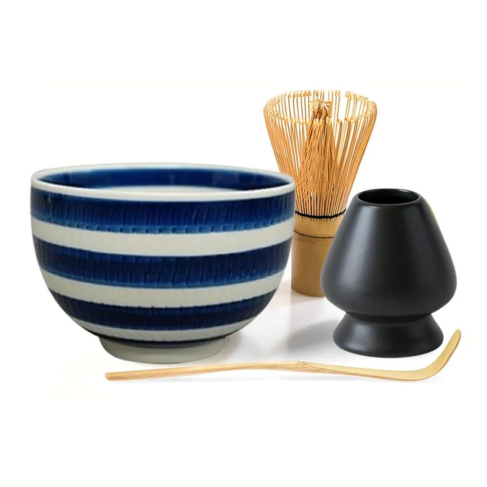 Dark Navy Blue Matcha Set