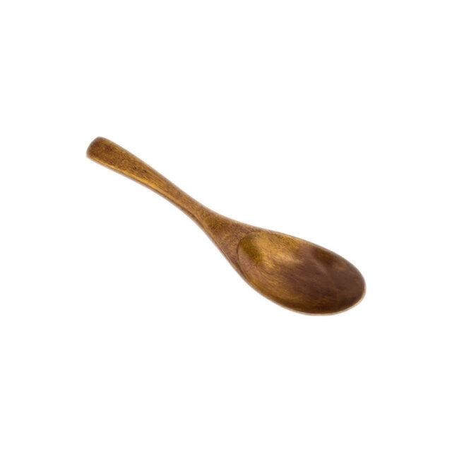 Russet Brown Wooden Renge Spoon