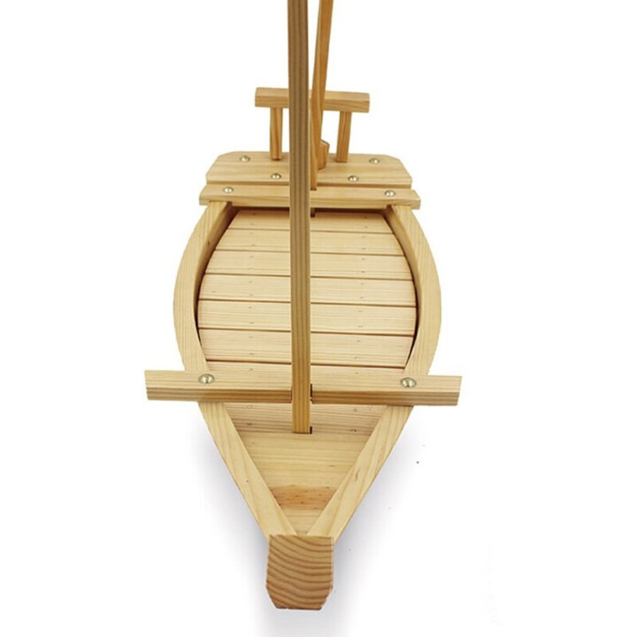 Buy Wooden Sushi Boat Serving Tray Large 60cm | Katachiware