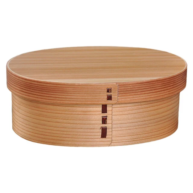 Light Japanese Cedar Bento Box