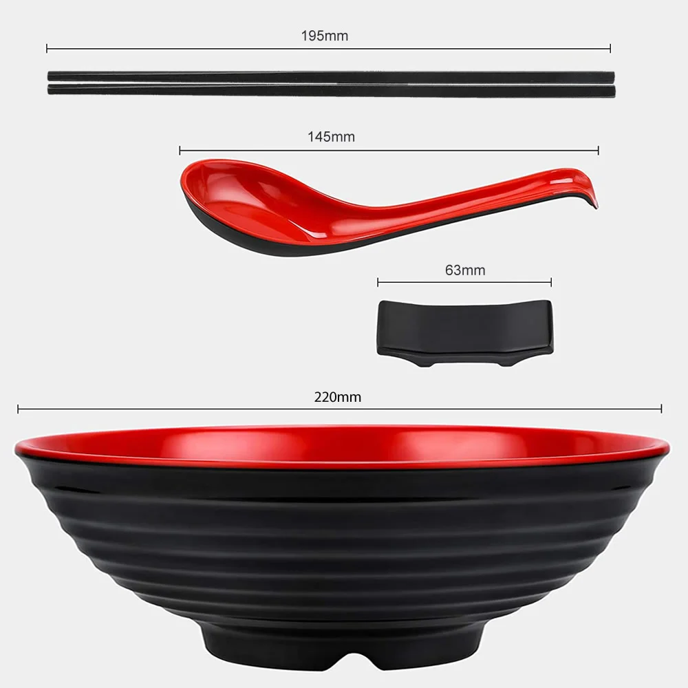 Extra Large Ramen Noodle Bowl Set Dimensions