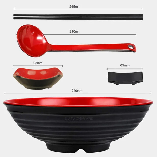 Extra Large Ramen Noodle Bowl Set