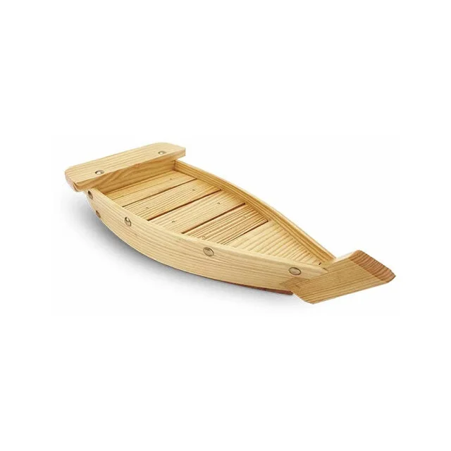 Wooden Sushi Boat Tray 35cm