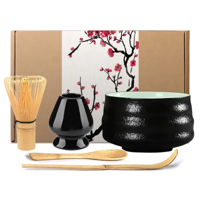 Traditional Black Matcha Set