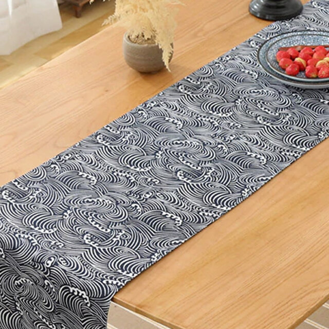 Nami Wave Table Runner top