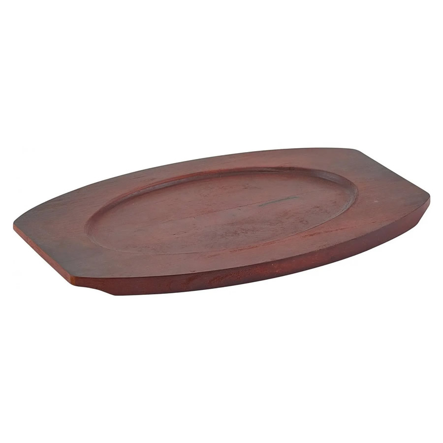 Sizzle Plate Wooden Base