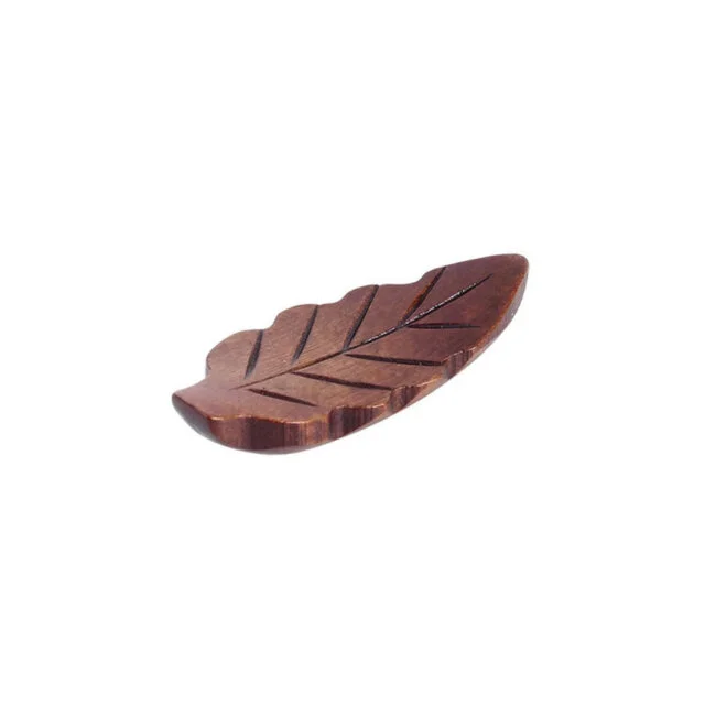 Wooden Maple Leaf Chopstick Rest