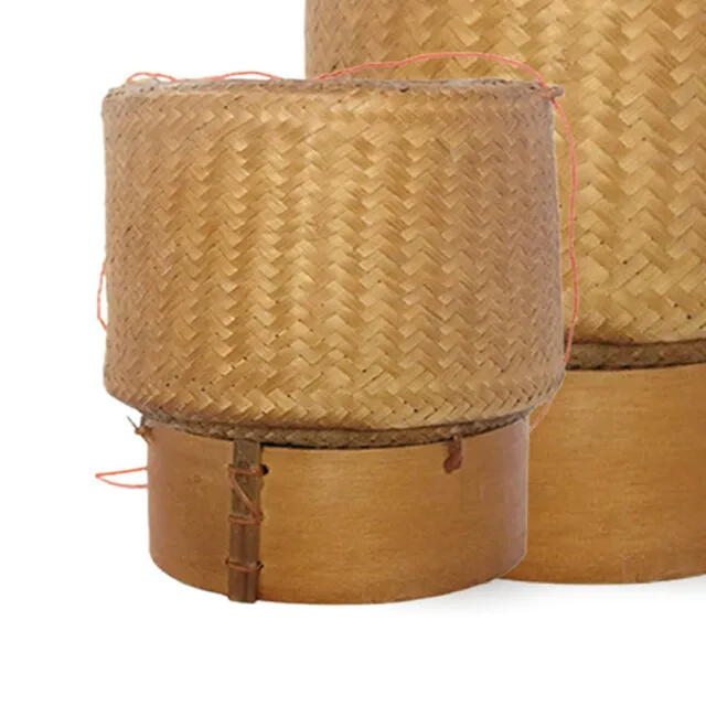 Bamboo Kra-Tip Thai Sticky Rice Basket