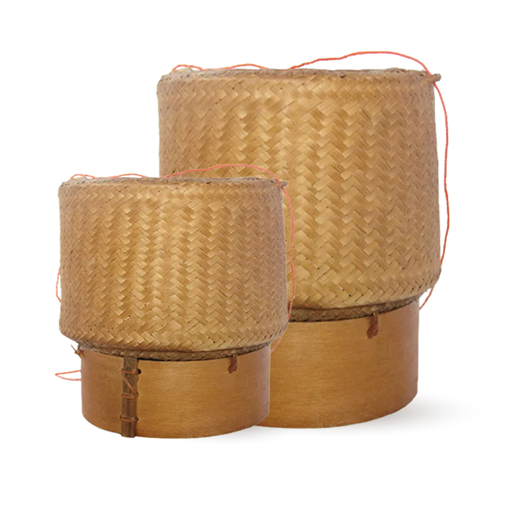 Bamboo Kra-Tip Thai Sticky Rice Basket