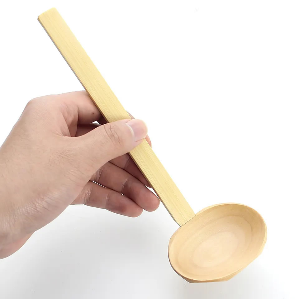 Bamboo Ramen Spoon Set Example A