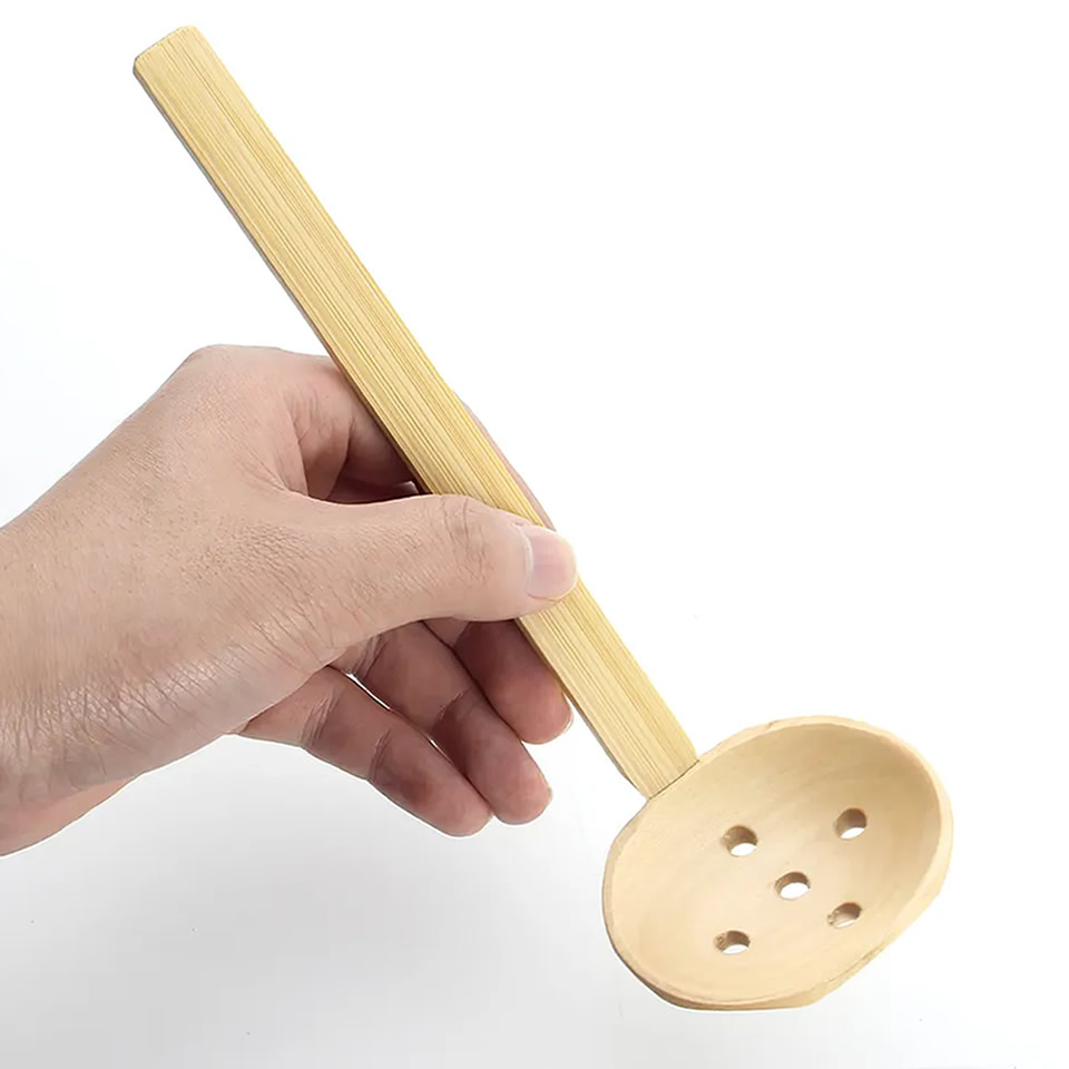 Bamboo Ramen Spoon Set Example B