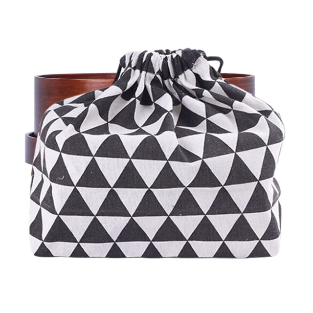 Geometric Lunch Box Bag