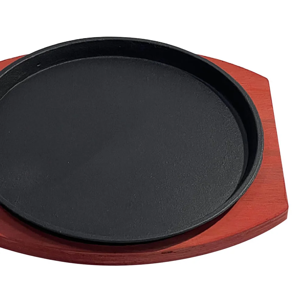 Cast Iron Sizzle Tray & Base