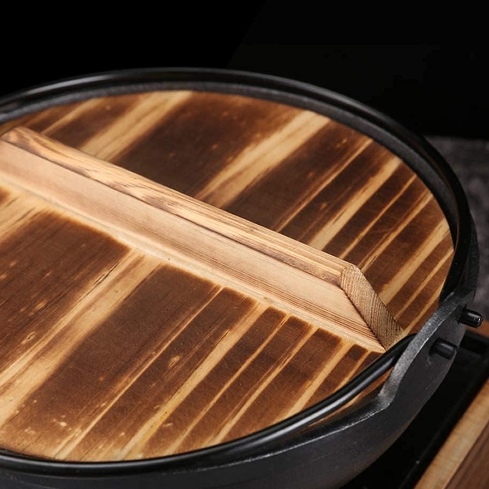 Cast Iron Sukiyaki Hot Pot Lid