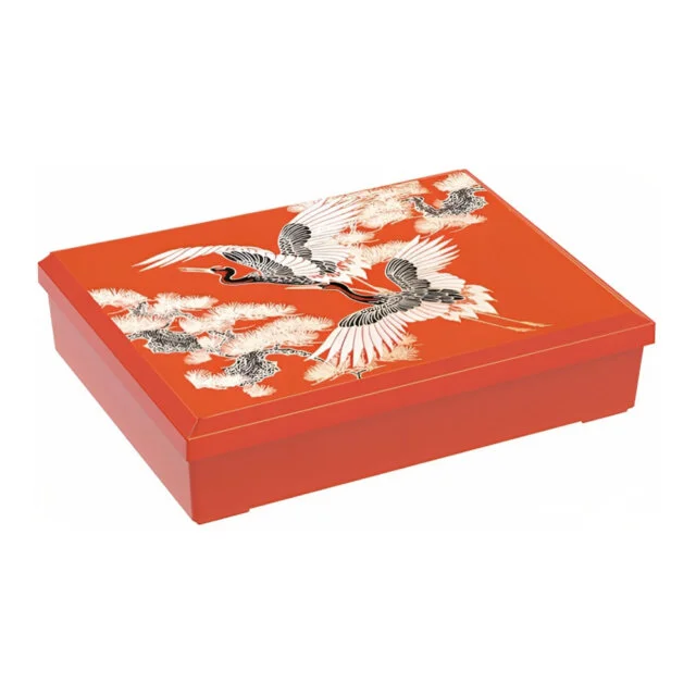 Large Majestic Cranes Bento Box