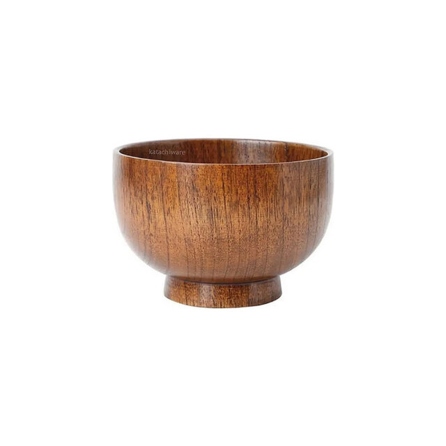 Natural Wood Miso Bowl (90mm)