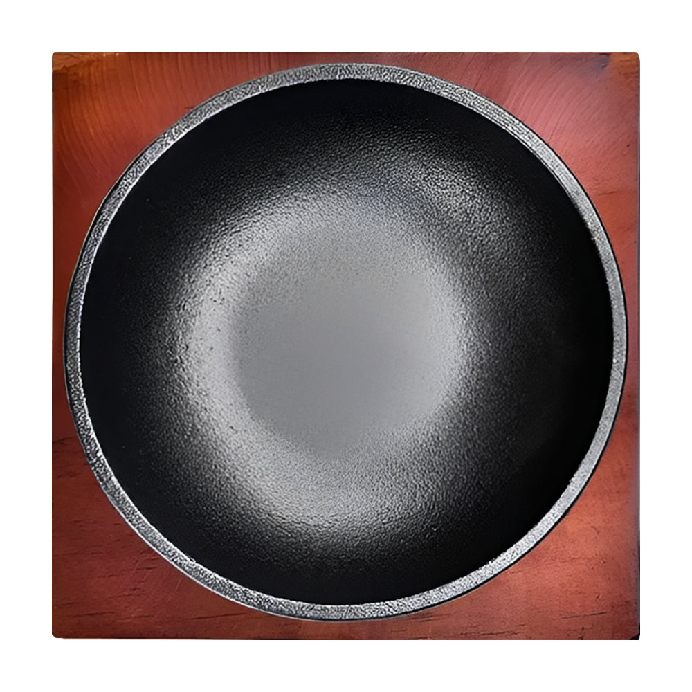 Cast Iron Bibimbap Bowl & Wooden Tray