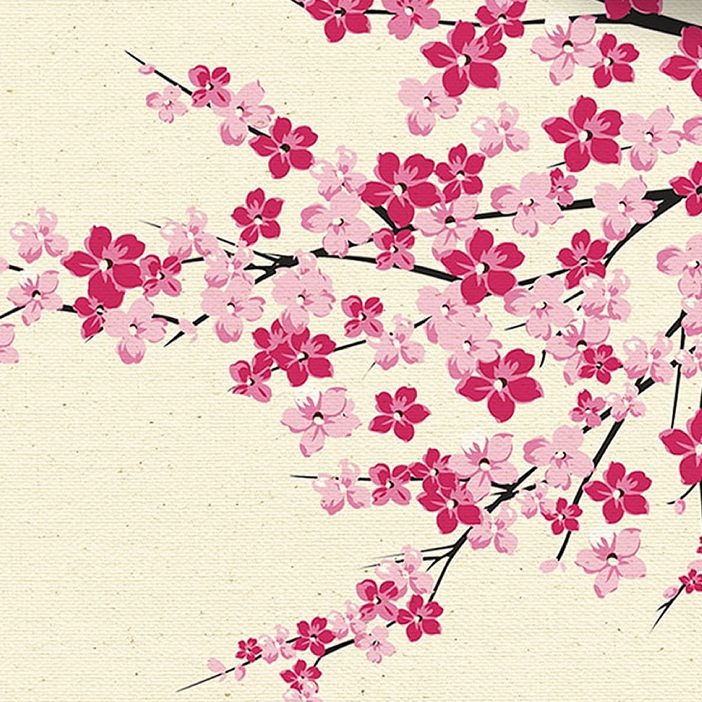 Cherry Blossom Tree Placemat Detailed