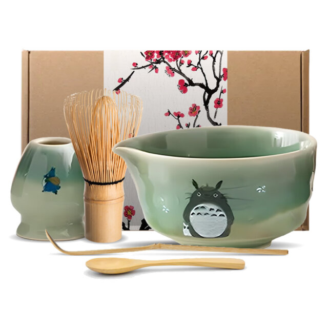 Totoro Matcha Tea Set