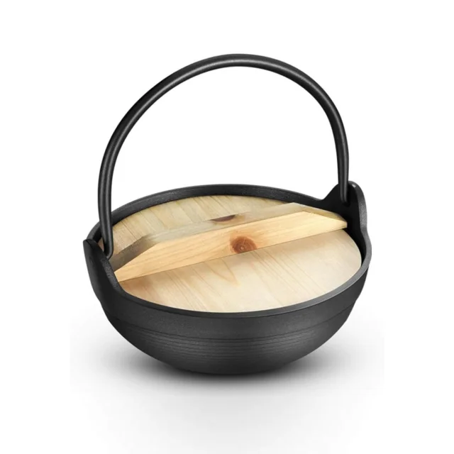 Cast Iron Hot Pot & Lid