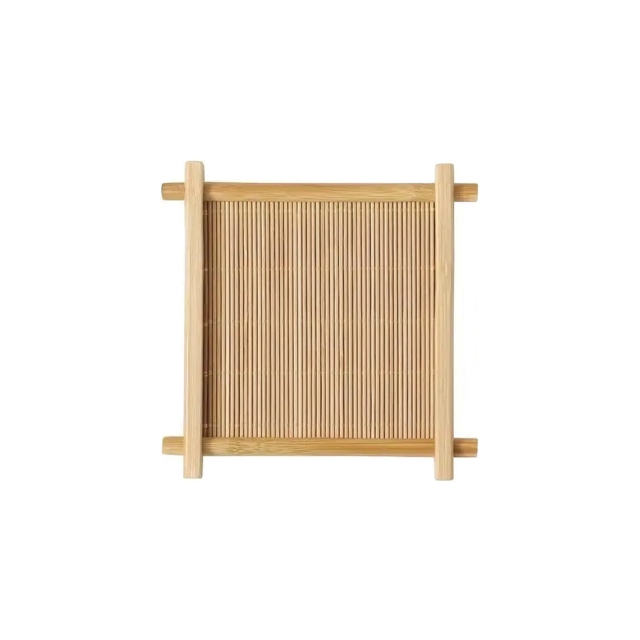 Bamboo Tea Cup Tray