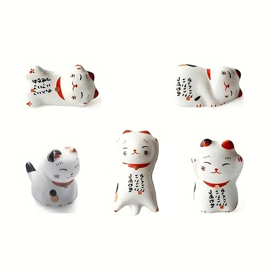 Cute Neko Chopstick Set