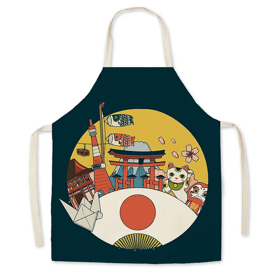 Japanese Themed Apron