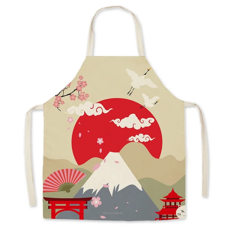 Buy Japanese Mount Fuji Apron 