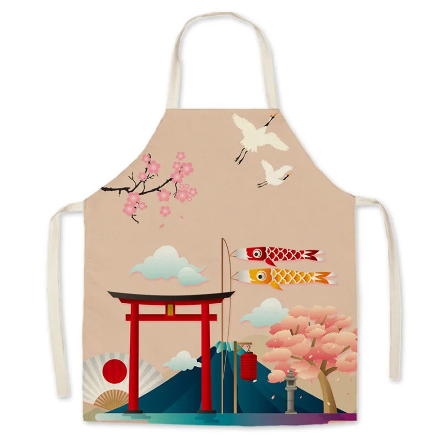 Springtime In Japan Apron