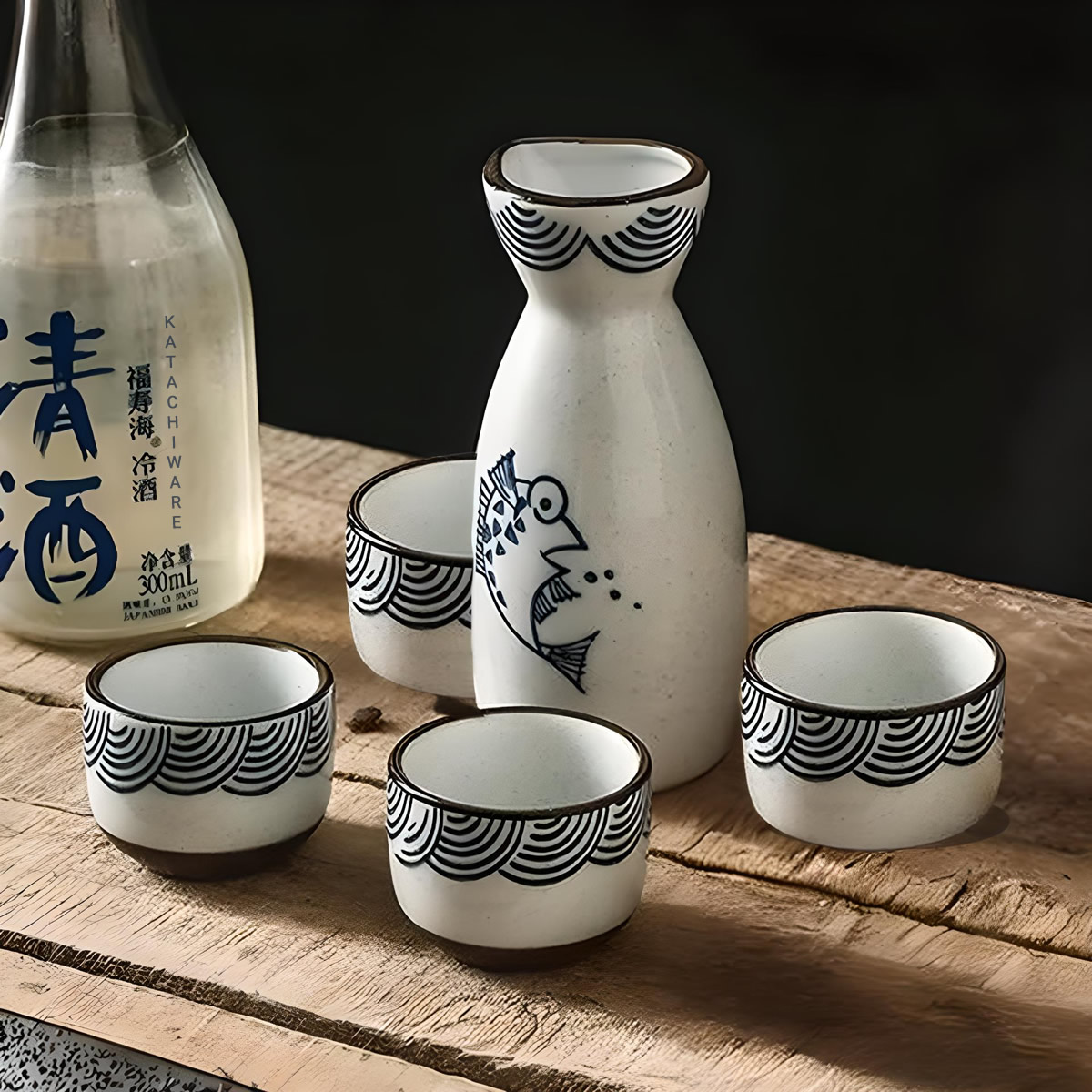 Yūki No Sakana Sake Set