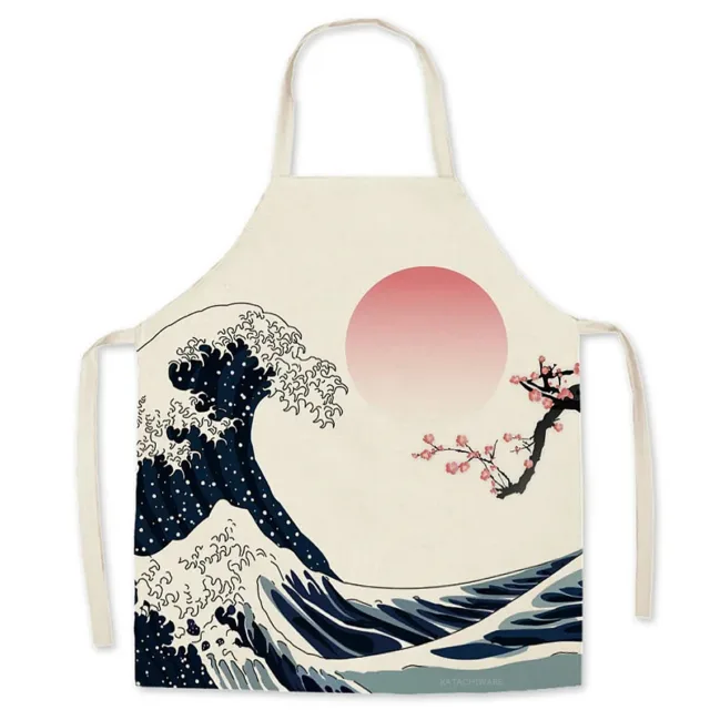 The Great Wave Off Kanagawa Apron