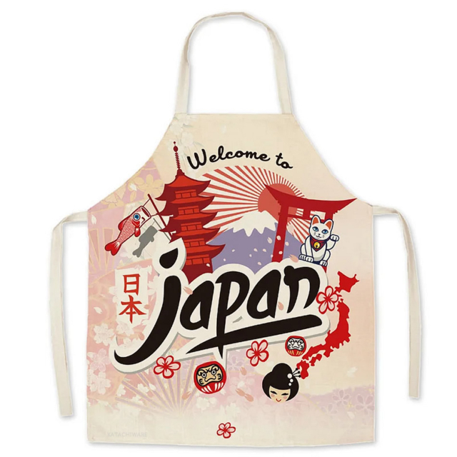 Welcome to Japan Ukiyo Apron