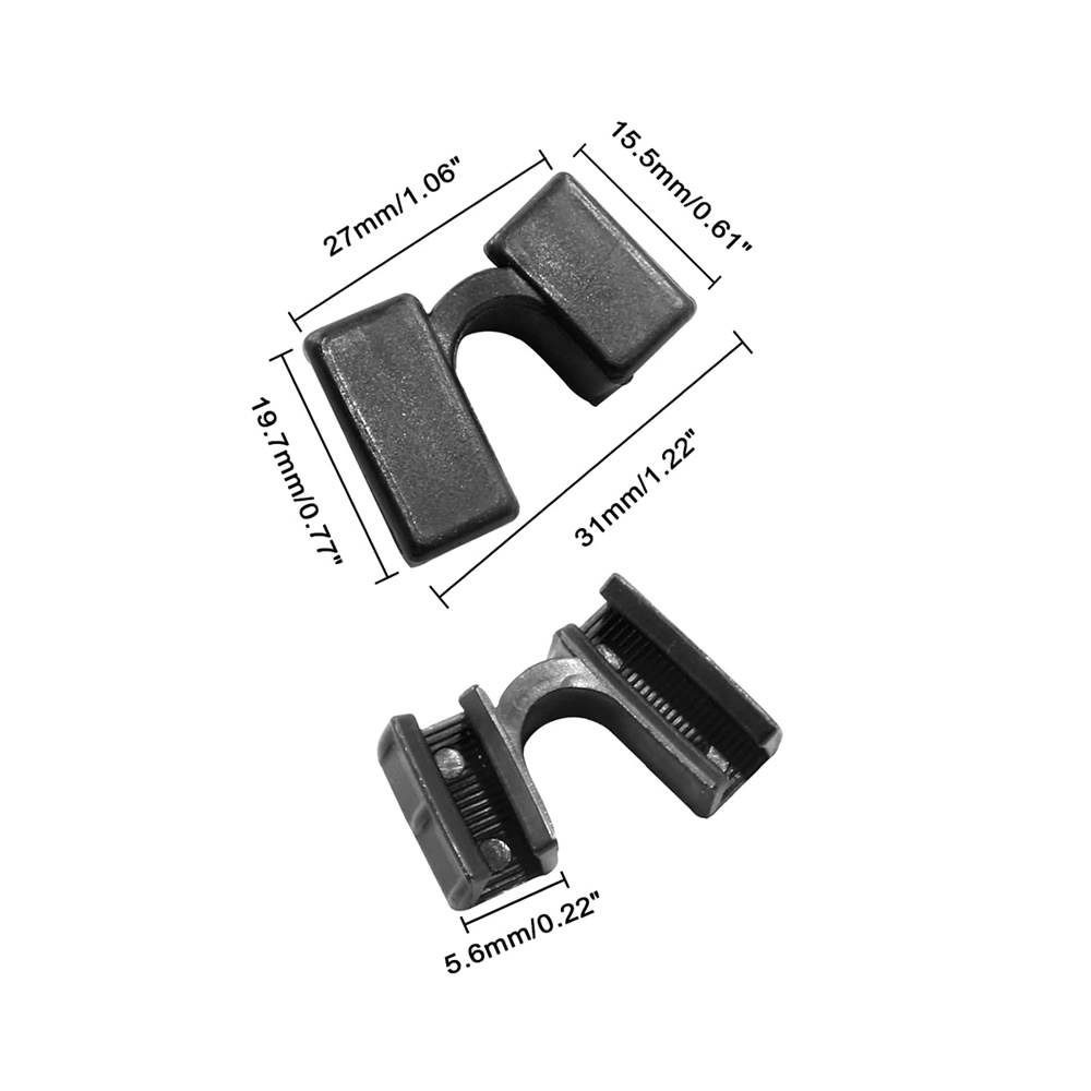 Chopstick Trainer Dimensions