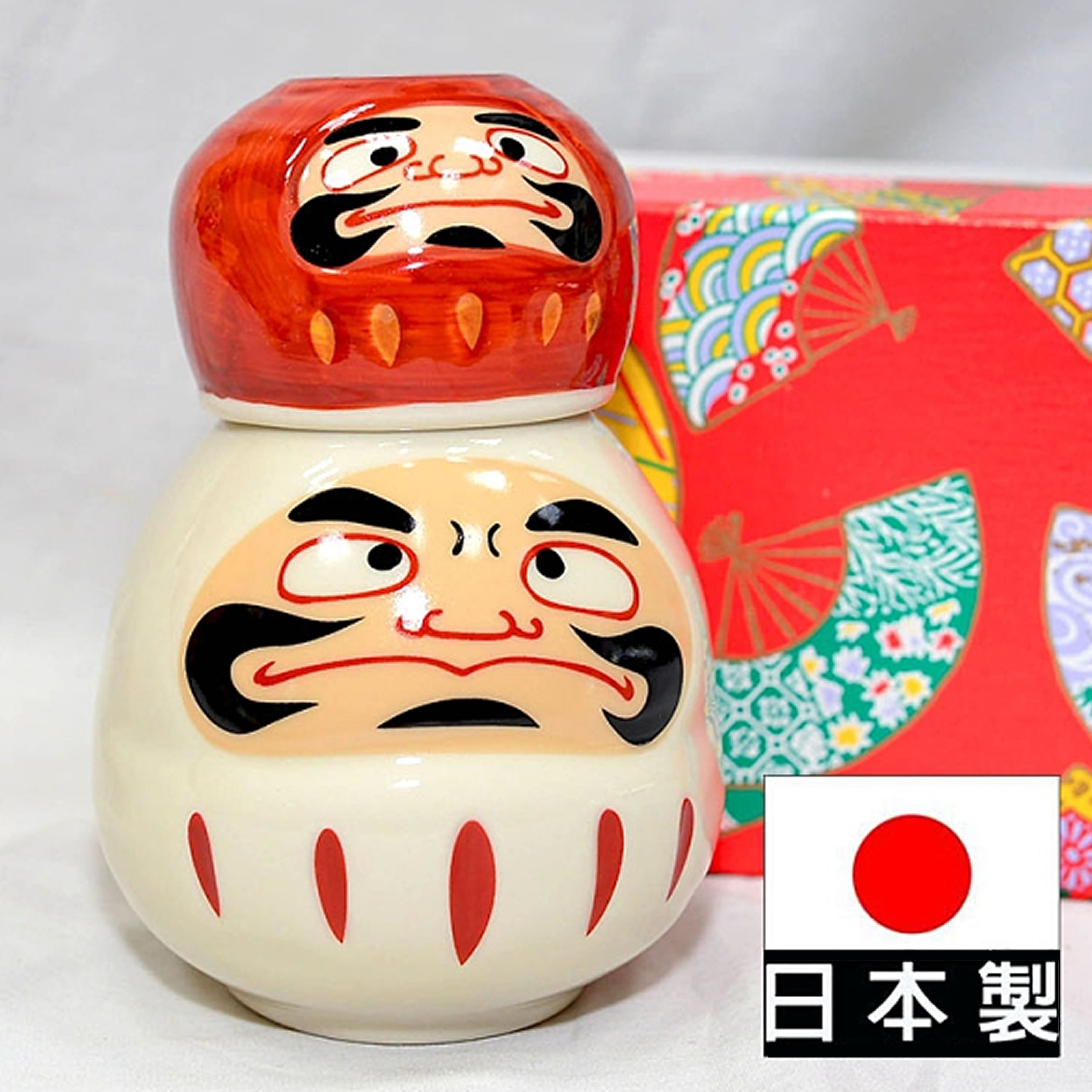 Lucky Daruma Sake Sets