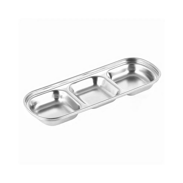 Stainless Steel Condiments Tray