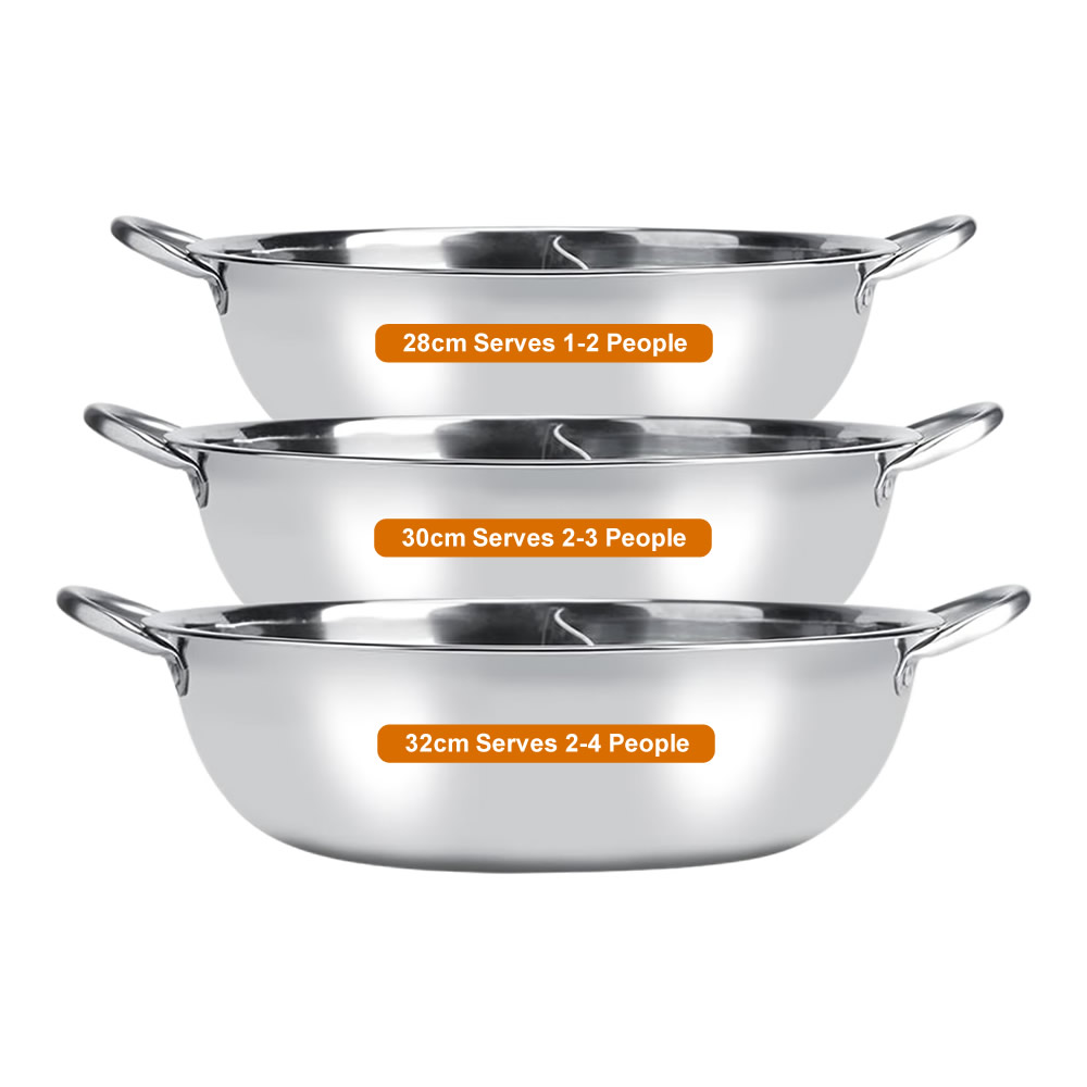 Stainless Steel Hot Pot Serving Suggestions