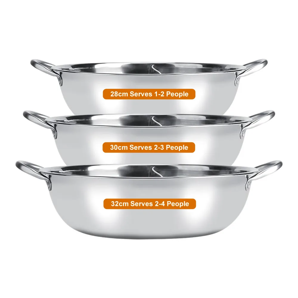 Stainless Steel Hot Pot Serving Suggestions