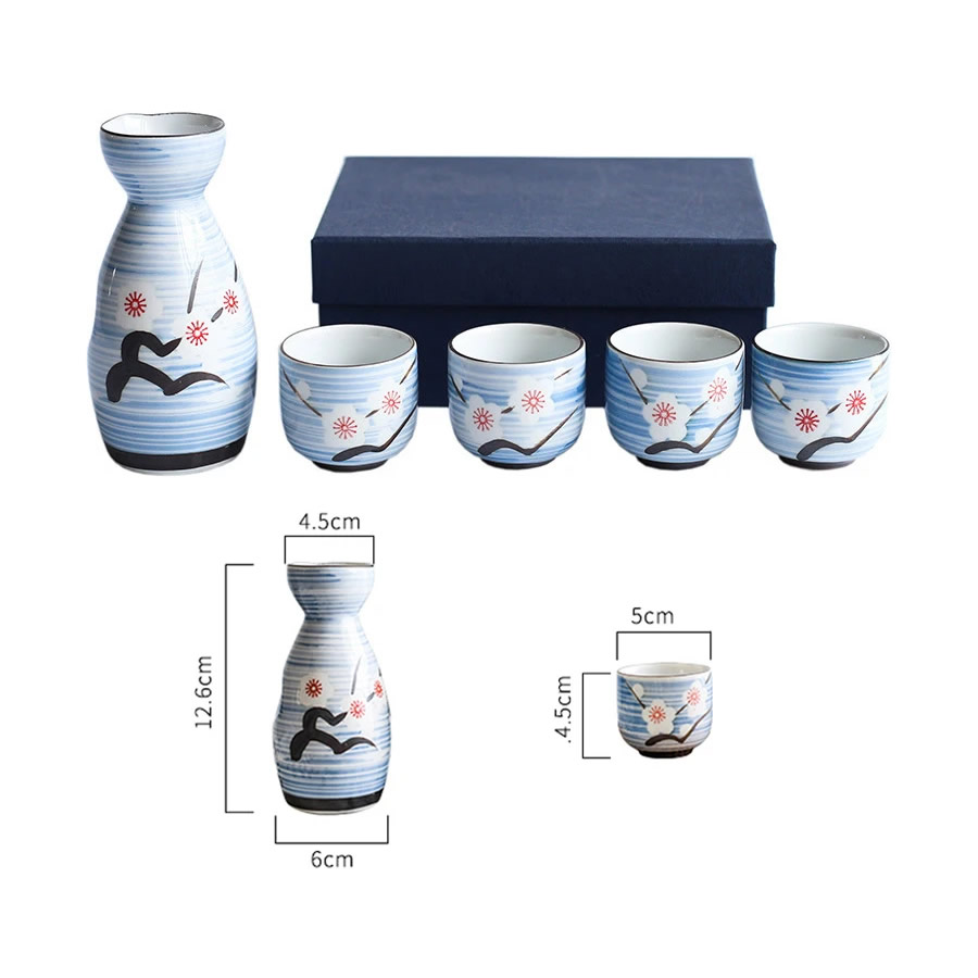 Ume No Hana Sake Set & Box