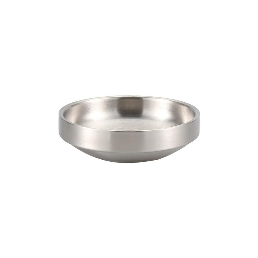 Double Layer Stainless Steel Condiment Bowl