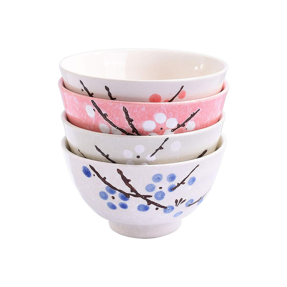 Japanese Cherry Blossom Rice Bowls