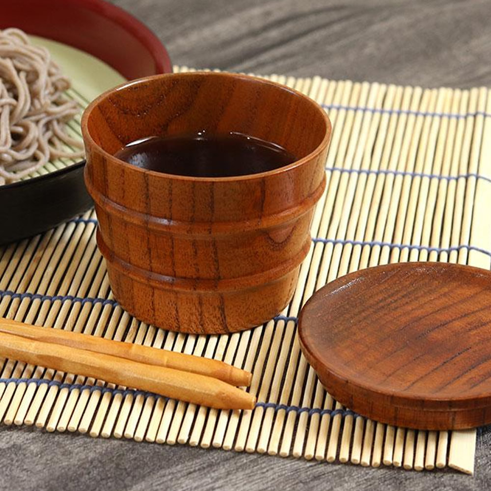 Jujube Barrel-Style Miso Bowl & Lid Example