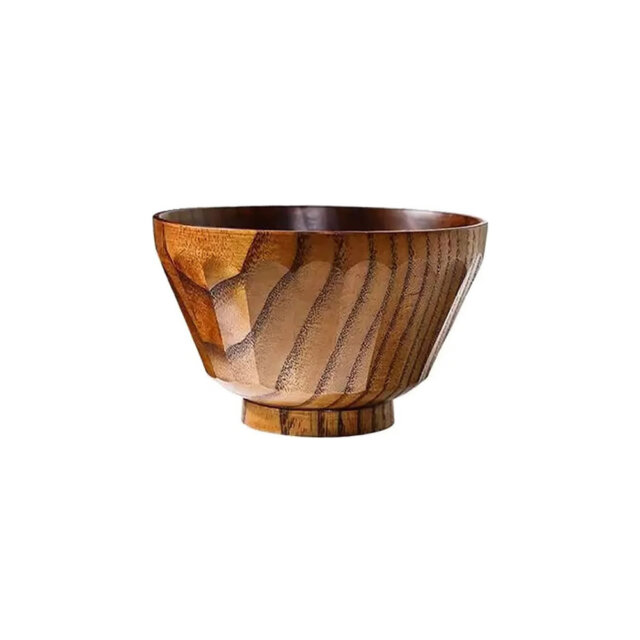 Jujube Tortoise Shell Wooden Bowl