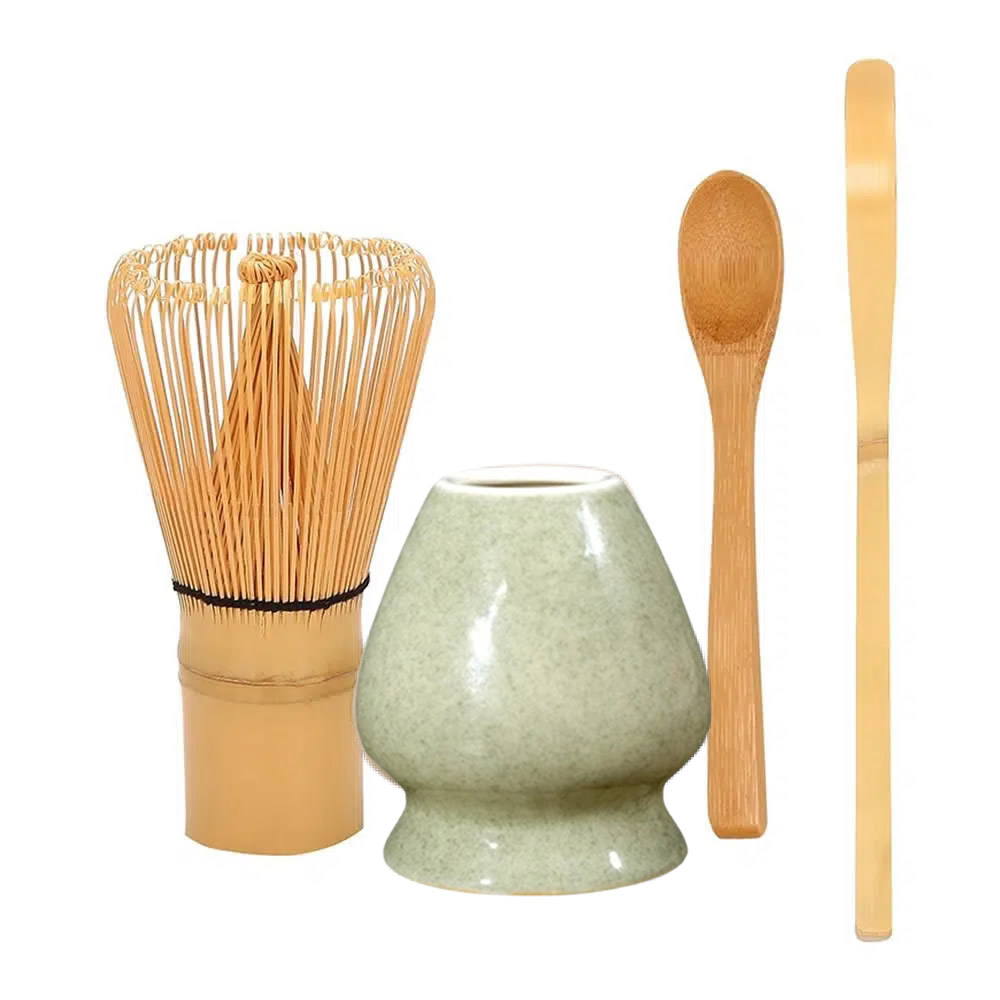 Roku-Shoku Matcha Tea Set Components