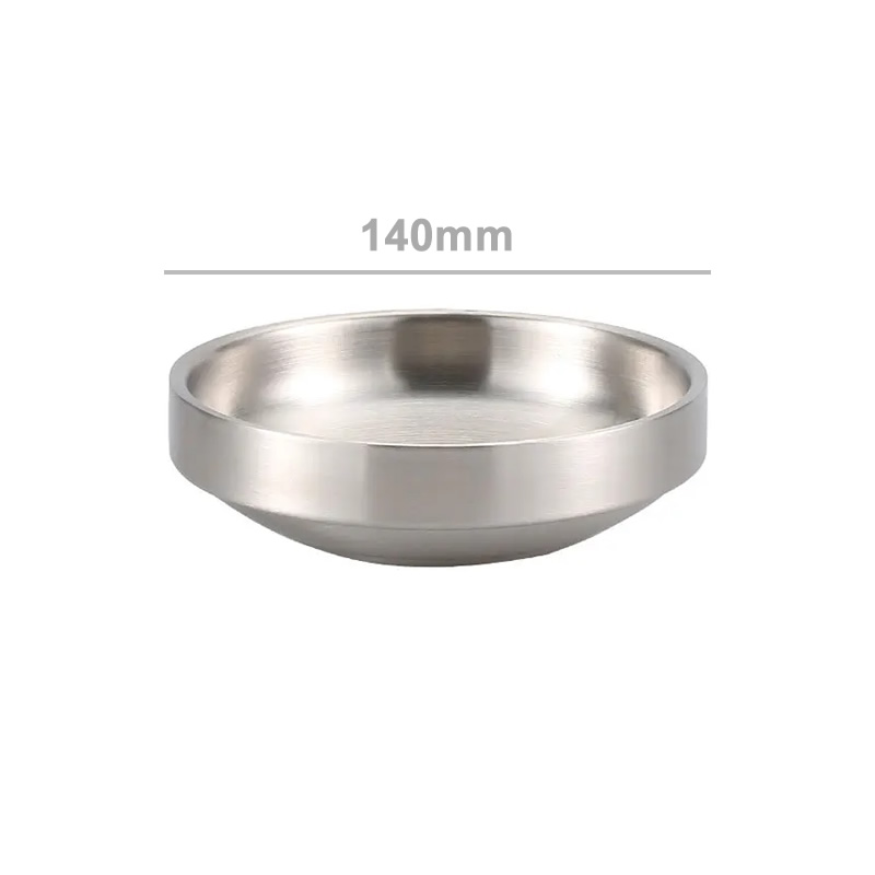 Steel Banchan Geureut Bowl Dimensions