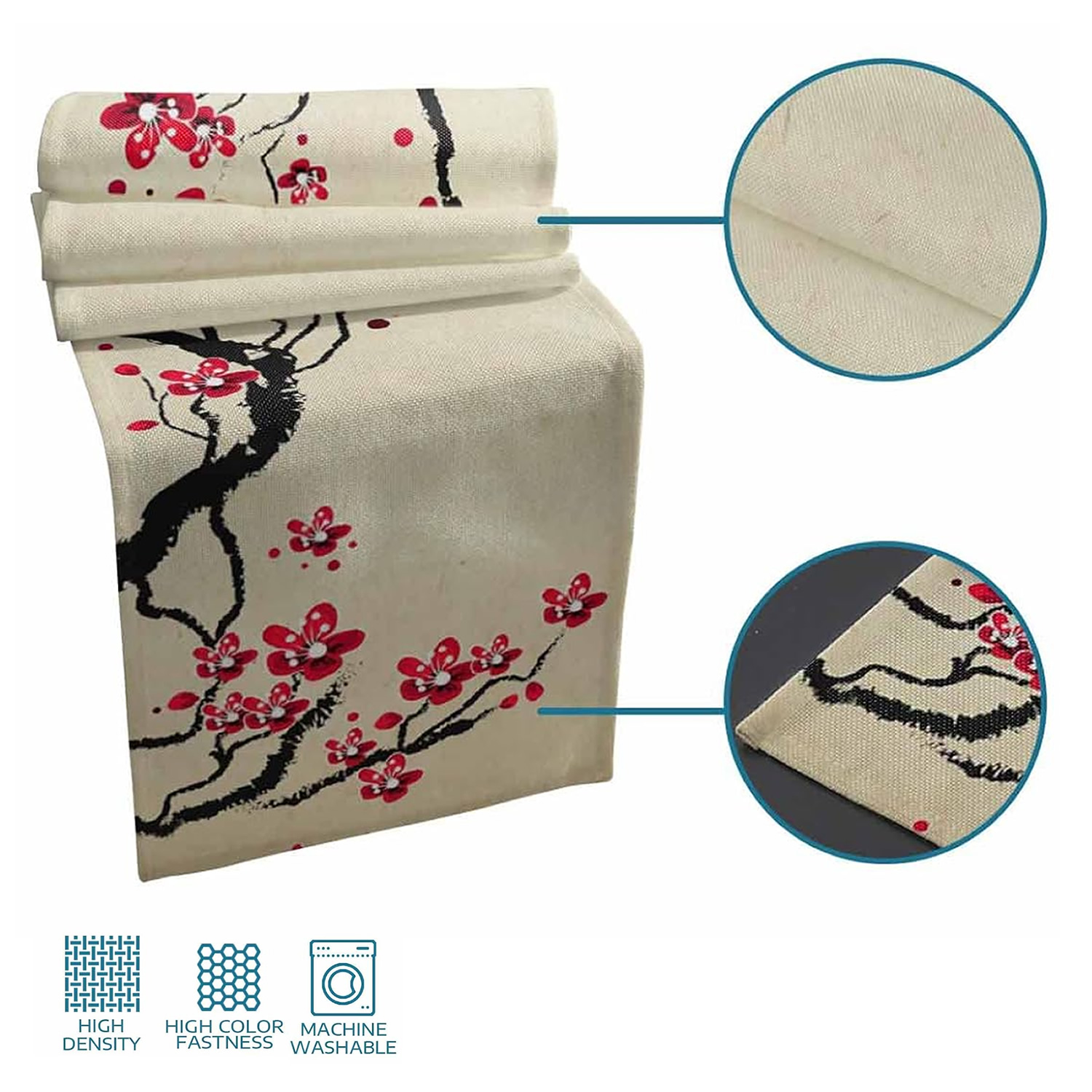 Japanese Cherry Blossom Table Runners