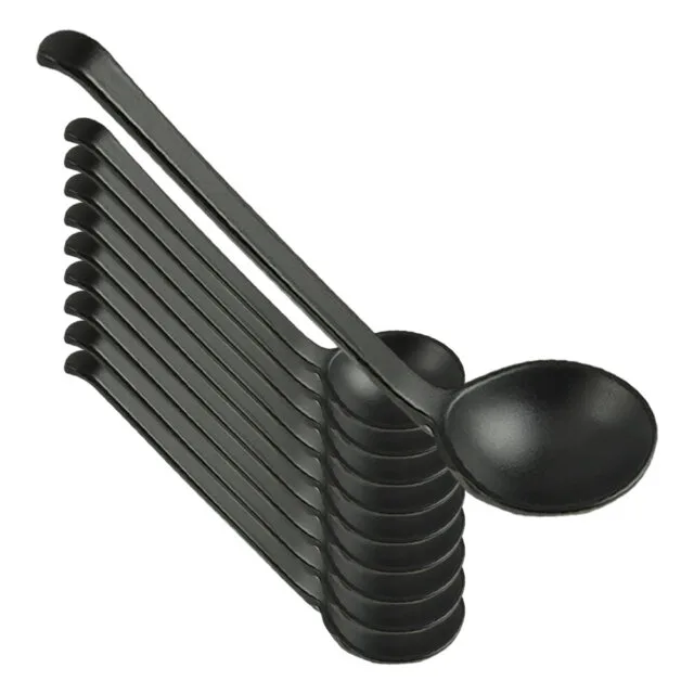 Matte Black Long Handle Spoon