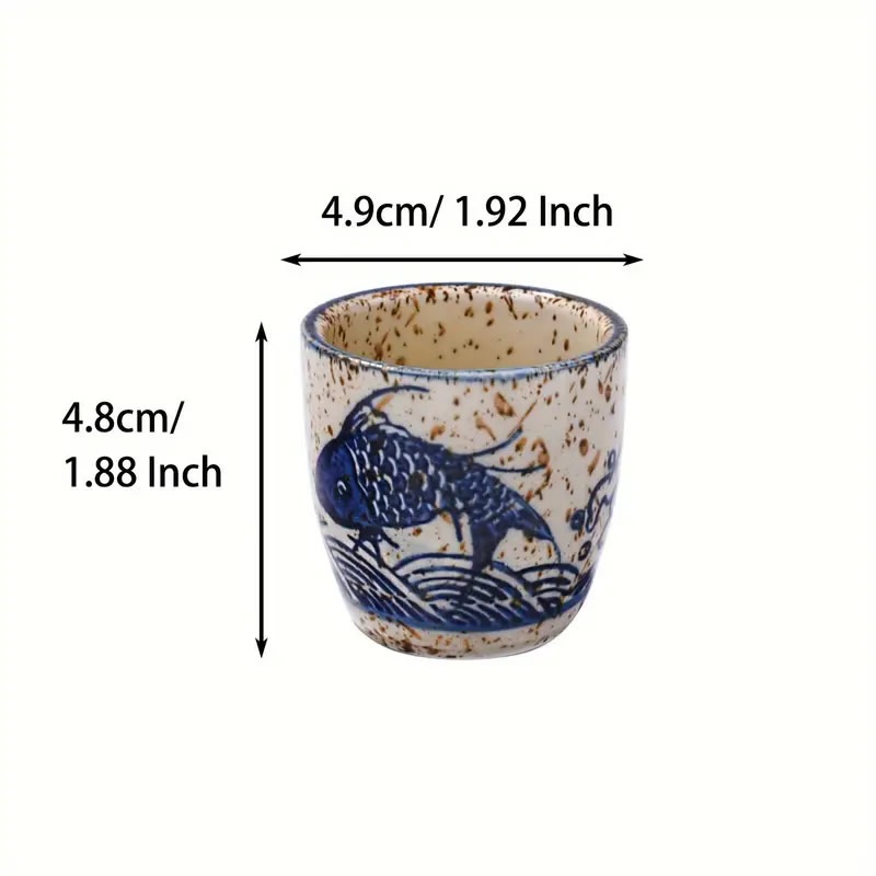 Sakana Ochoko Cup Dimensions